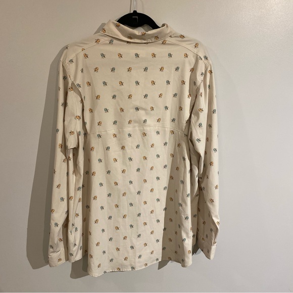 Columbia button up shirt Lawn chair camping shirt omni shade sun protection - Picture 2 of 7